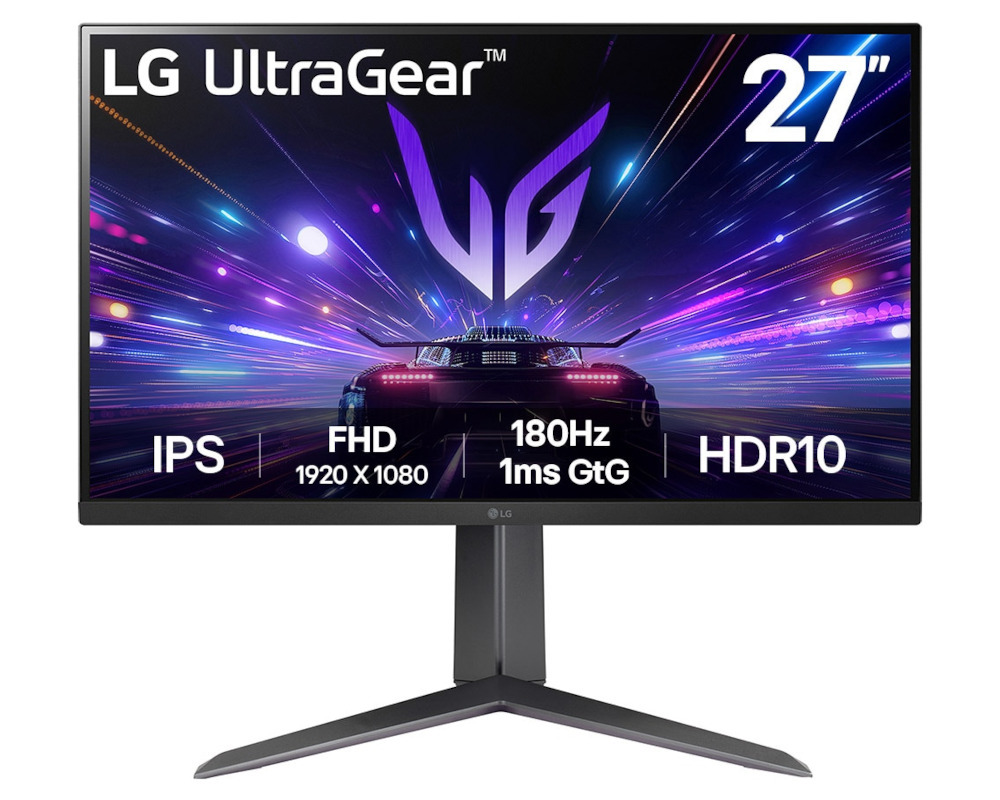 Монитор LG 27GS65F-B 27.0-inch черный