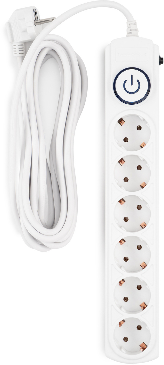 Сетевой фильтр Ippon BK-6-EU-5-10-W