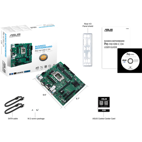 Материнская плата ASUS Intel H610 PRO H610M-C D4-CSM