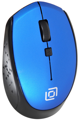 Мышь Oklick Мышь 488MW 1196569, цвет синий