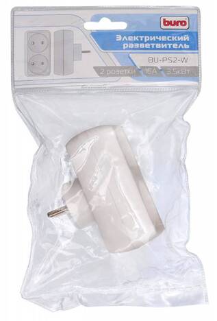 Сетевой фильтр Buro Сетевой разветвитель BU-PS2-W