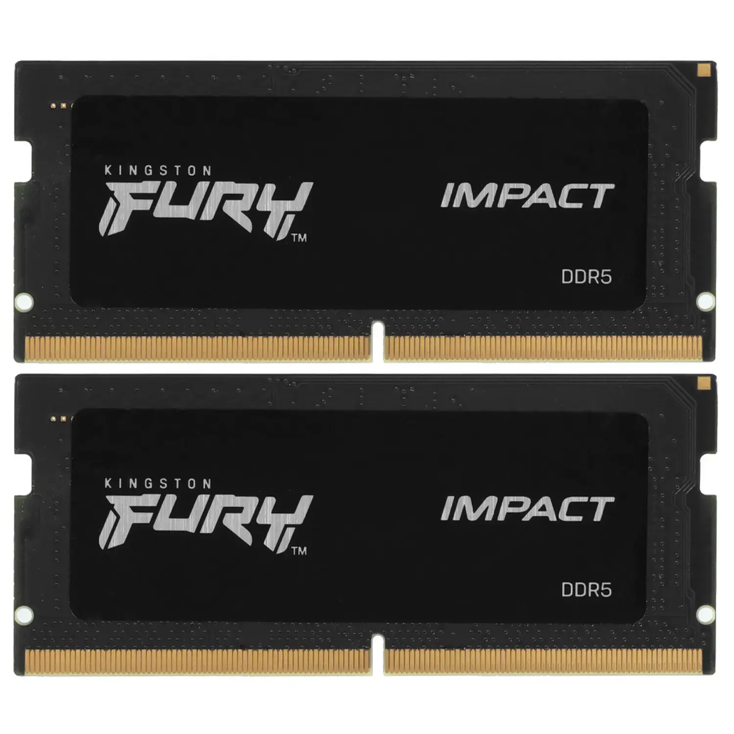 Оперативная память Kingston FURY Impact PnP  16GB 4800MT/s DDR5 CL38, KF548S38IBK2-16, RTL