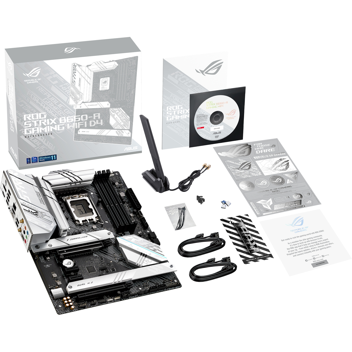Материнская плата ASUS Intel B660 ROG STRIX B660-A GAMING WIFI D4