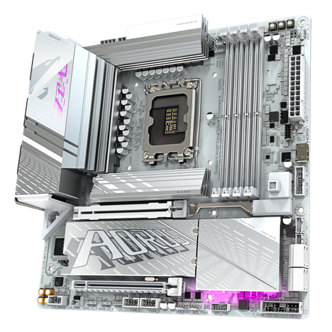 Материнская плата Gigabyte LGA1851 Intel Z890 Z890M AORUS ELITE WIFI7 ICE