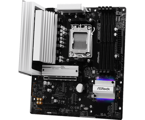Материнская плата ASRock AM5 AMD A620A A620AM Pro RS