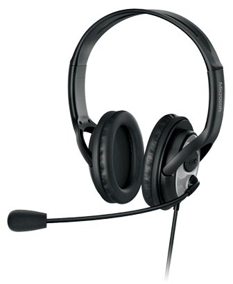 Гарнитура Microsoft Corporation LifeChat LX-3000, цвет серый/черный