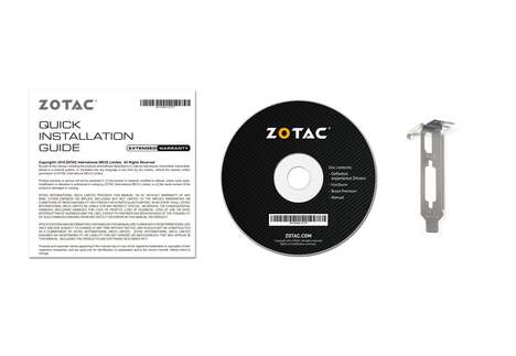 Видеокарта Zotac GeForce GT 1030 2 ΓБ Retail