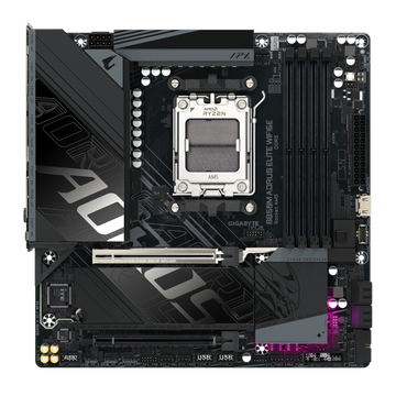 Материнская плата Gigabyte AM5 AMD B850 B850M AORUS ELITE WIFI6E ICE