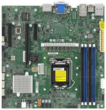 Материнская плата SUPERMICRO LGA-1200 (Socket H5) Intel W480/ W480E X12SCZ-F