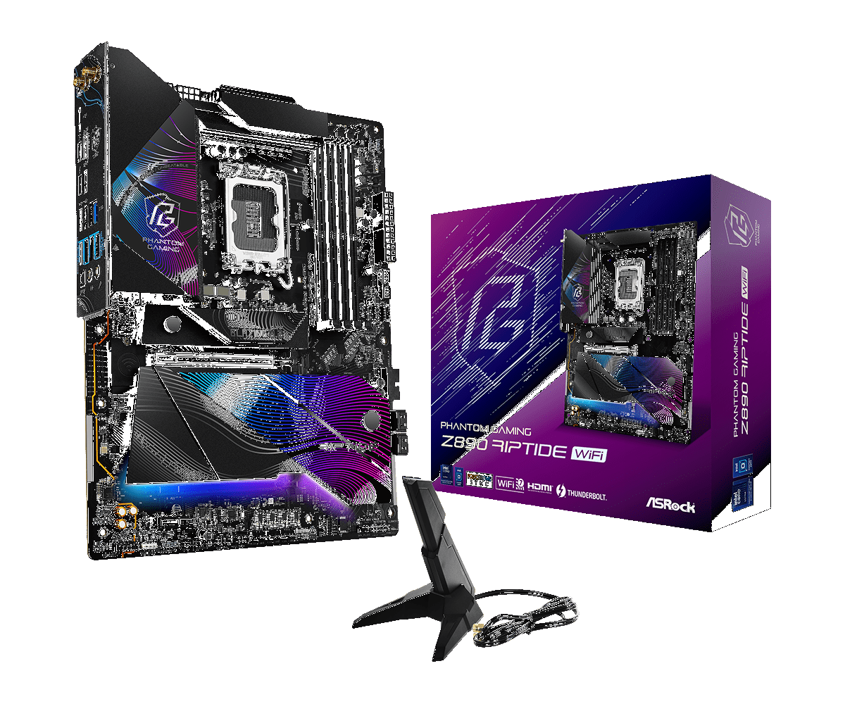 Материнская плата ASRock LGA 1851 Intel Z890 Z890 Riptide WiFi