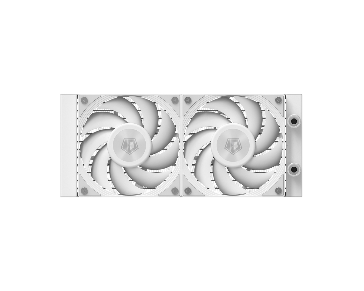 Система водяного охлаждения ID-Cooling DX240 Max Soc-AM5/AM4/1200/1700/1851 белый 4-pin 32.5dB Al+Cu 300W Ret (DX240 MAX WHITE)