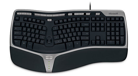 Клавиатура Microsoft Corporation Natural Ergonomic Keyboard 4000 B2M-00020, цвет черный