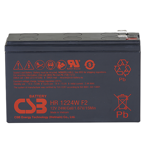 Сменная батарея для ИБП CSB HR 1224W F2 F1