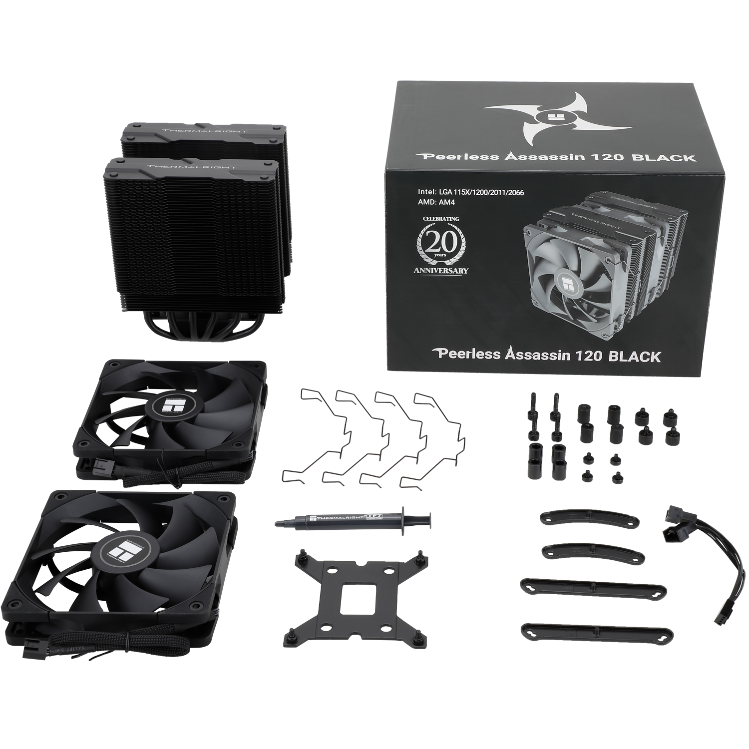 Кулер Процессорный Thermalright для CPU Peerless Assassin 120 Black