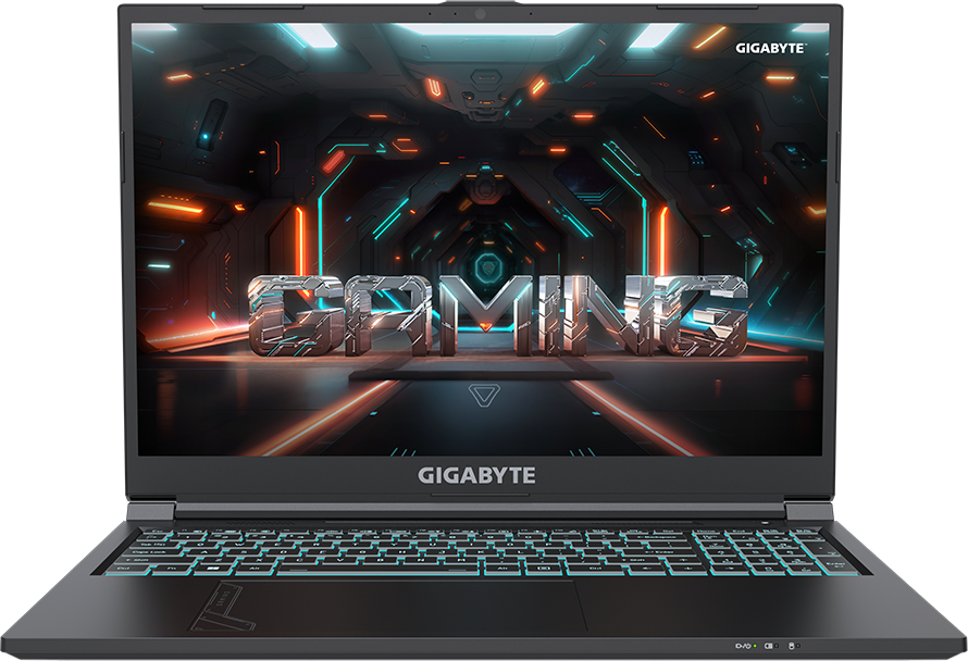 Ноутбук Gigabyte G6 KF Intel Core i7-12650H (черный)