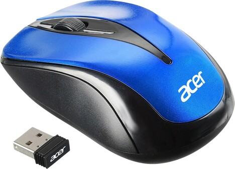 Мышь ACER OMR132 ZL.MCEEE.01F, цвет синий