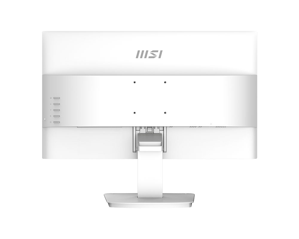 MSI PRO MP2412W 23.8" 16:9 FHD(1920x1080) VA Flat,1ms(MPRT),4000:1,100M:1,300nit,178/178,HDMI 1.4,Tilt,VESA,100Hz,White,1y war-ty