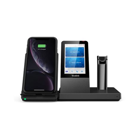 Bluetooth-гарнитура Yealink WH67 Teams, цвет черный