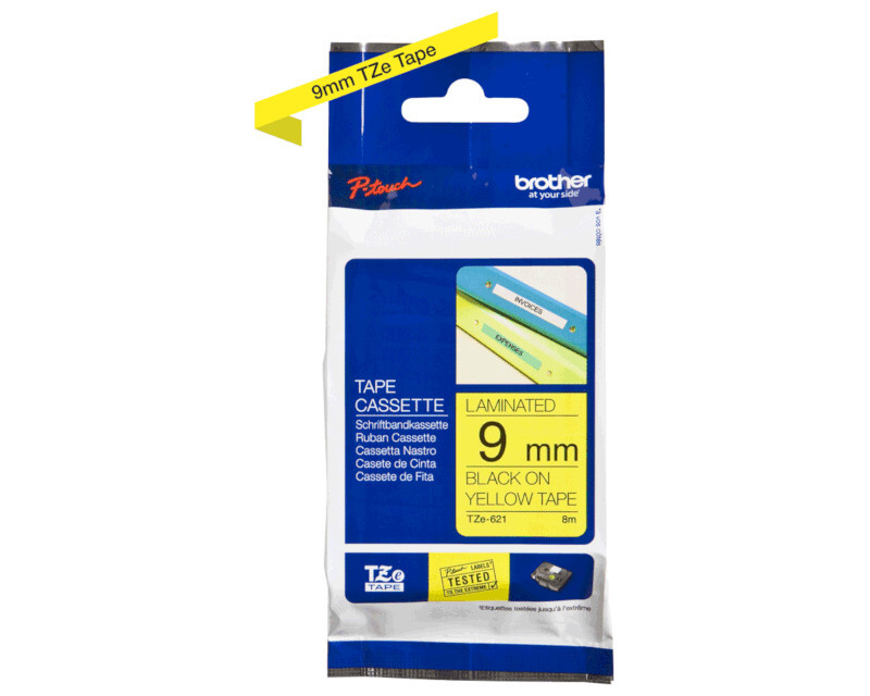 Лента желтый Brother TZE621