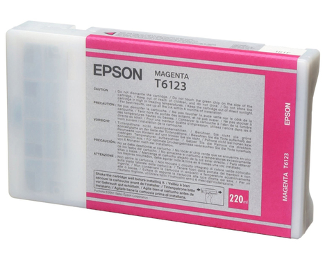 Картридж пурпурный Epson T6128, C13T612300