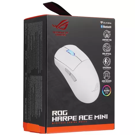 Мышь ASUS ROG HARPE ACE MINI 90MP03Z0-BMUA10, цвет белый