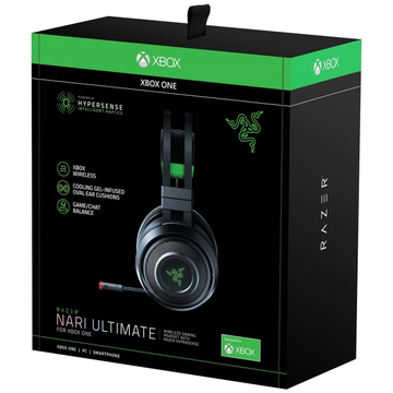 Гарнитура Razer Nari Ultimate for Xbox One, цвет зеленый/черный