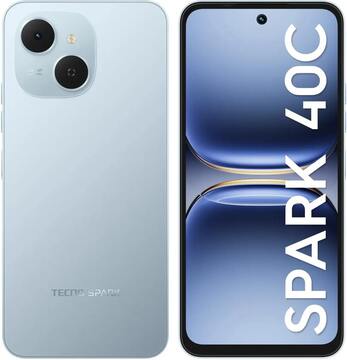 Смартфон TECNO SPARK 40C 256 ΓБ голубой