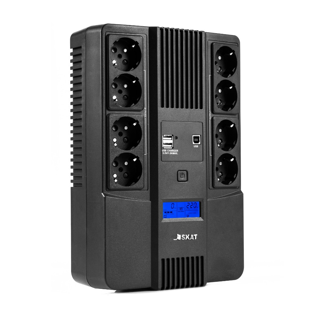 ИБП Бастион SKAT-UPS Line-interactive 1000-AID-IN-1X9-8 (8934) (SKAT-UPS 1000-AID-IN-1X9-8)