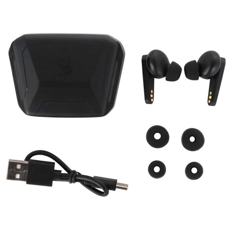 Bluetooth-гарнитура A4tech Bloody M70, цвет красный/черный