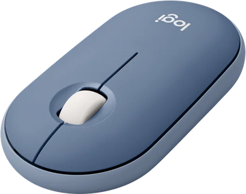 Мышь Logitech Pebble M350 910-006753, цвет голубой