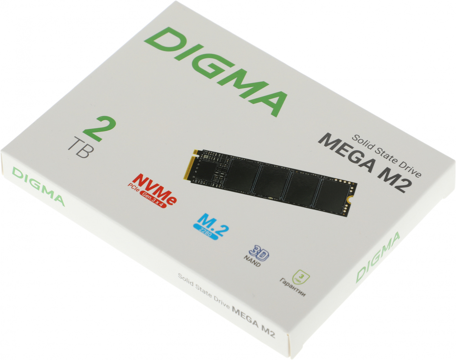 Внутренний твердотельный накопитель DIGMA MEGA M2 2TB