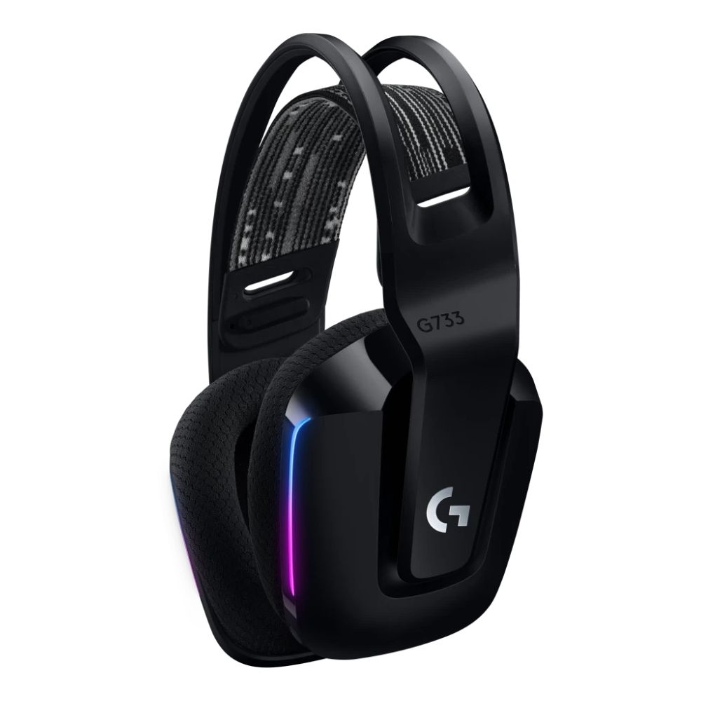 Bluetooth-гарнитура Logitech G733 LIGHTSPEED, цвет черный