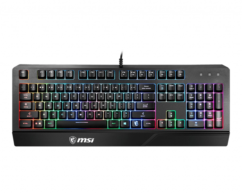 Клавиатура MSI Vigor GK20 S11-04RU230-CLA, цвет черный