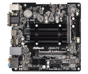 Материнская плата ASRock Onboard CPU J5040-ITX