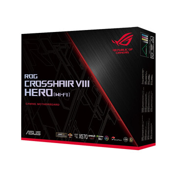 Материнская плата ASUS AMD X570 ROG CROSSHAIR VIII HERO(WI-FI)