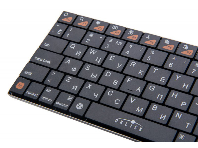 Клавиатура Oklick KeyBoard 840S 754787, цвет черный
