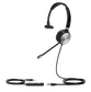 Гарнитура с 1 наушником Yealink UH36 MONO-TEAMS, цвет серебристый/черный