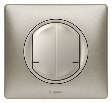 Умный дом Legrand Умный выключатель Celiane with NETATMO 2-клавишный