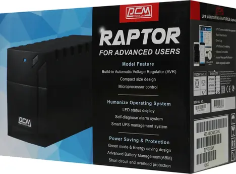 ИБП Powercom Raptor RPT RPT-1000AP