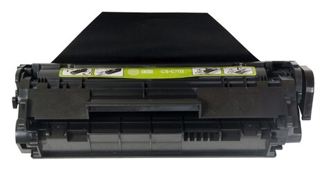 Тонер-картридж черный Cactus CS-C703