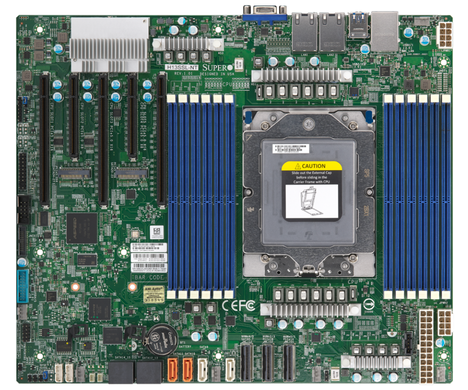 Материнская плата SUPERMICRO LGA-6096 (Socket SP5) System on Chip H13SSL-NT