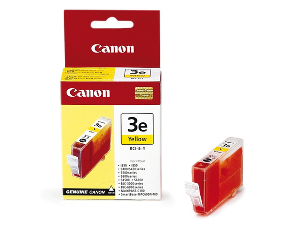Чернильница желтый Canon BCI-3Y, 4482A002