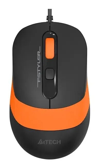 Клавиатура+мышь A4tech Fstyler F1010 F1010 ORANGE, цвет черный