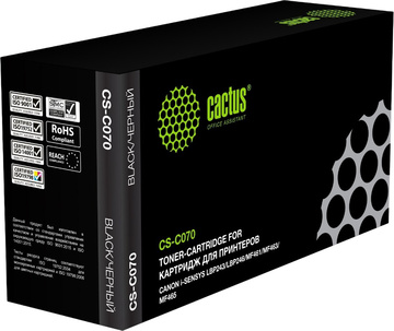 Картридж черный Cactus CS-C070