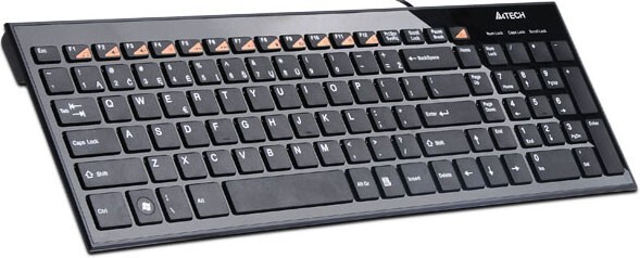 Клавиатура A4tech KX-100, цвет черный