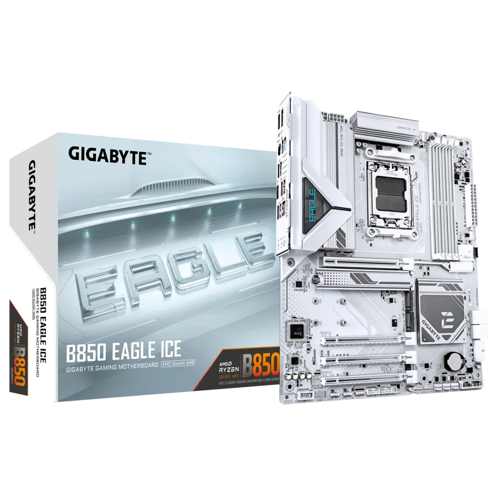 Материнская плата Gigabyte AM5 AMD B850 B850 EAGLE ICE