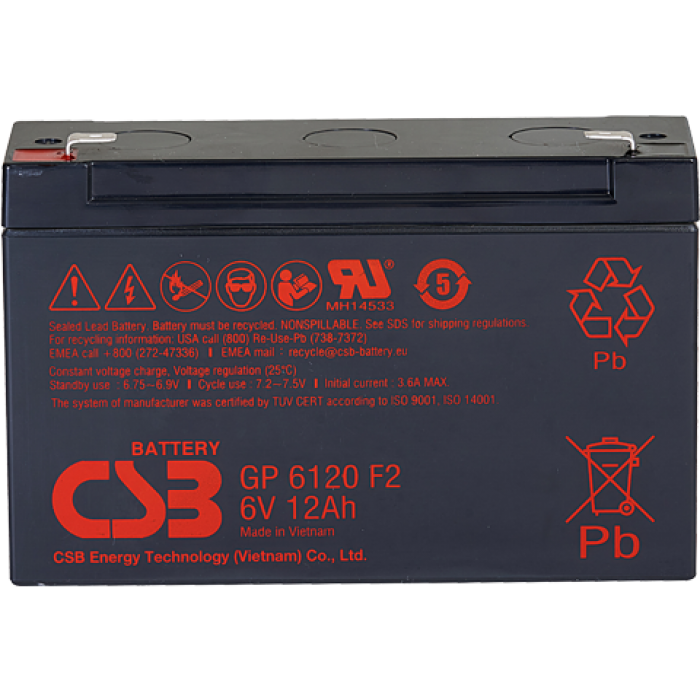 Сменная батарея для ИБП CSB GP 6120