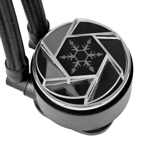 Кулер Процессорный Silverstone водяной NovaPeak 360 ARGB