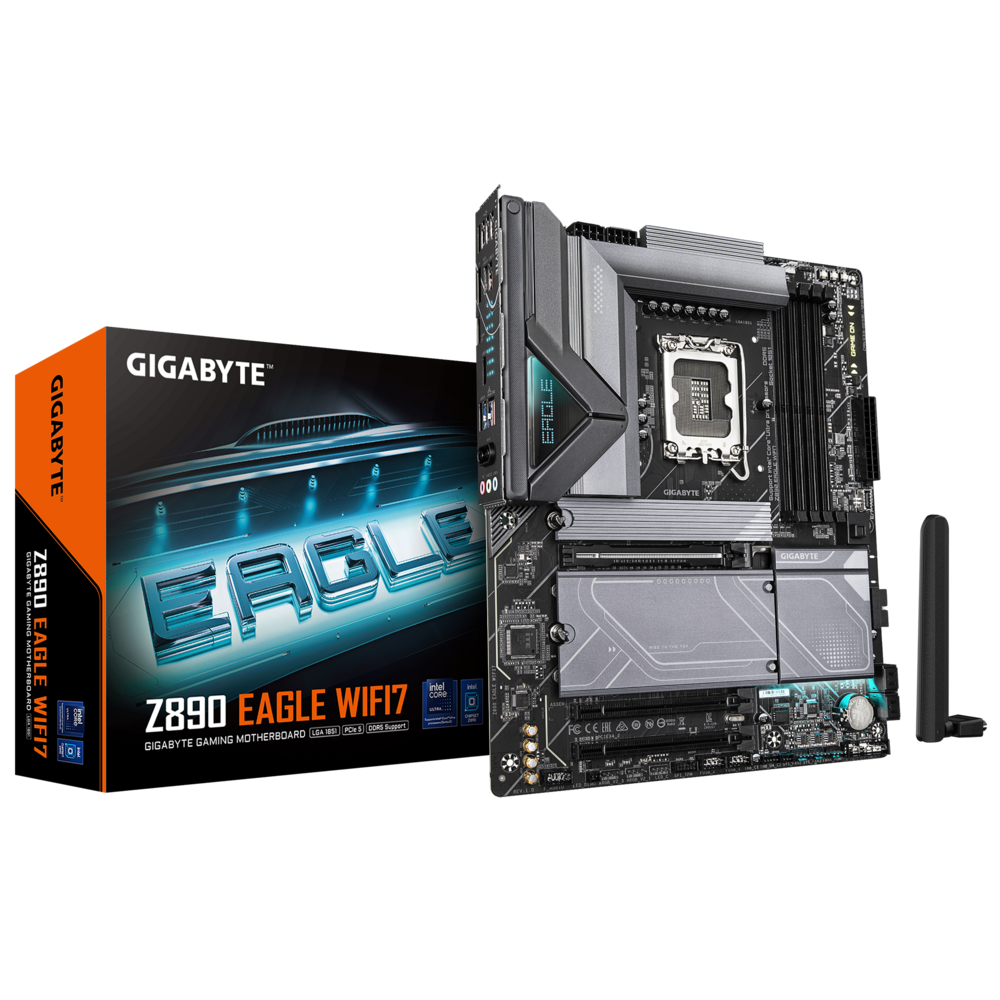 Материнская плата Gigabyte LGA1851 Intel Z890 Z890 EAGLE WIFI7
