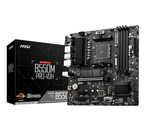 Материнская плата MSI AMD B550 B550M PRO-VDH